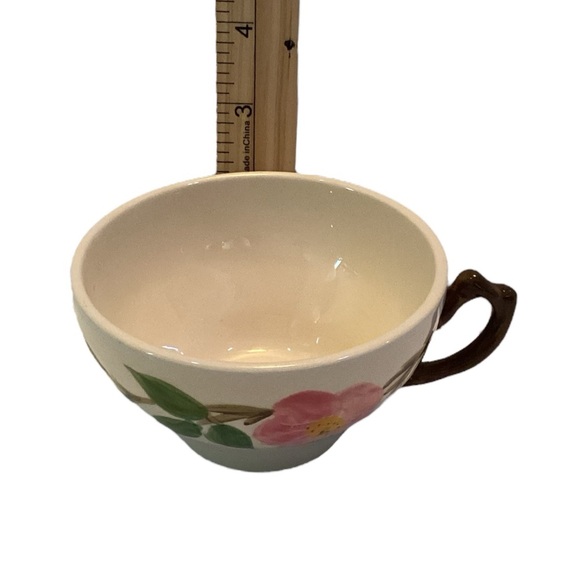 Vintage Franciscan Desert Rose Tea Cup with Saucer USA Coffee Mug Set - Picture 4 of 8